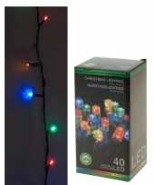 Kerstverlichting 40 lampjes gekleurd