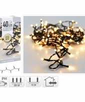 Kerstverlichting extra warm wit buiten 40 lampjes