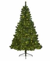 Tweedekans kunst kerstboom imperial pine met verlichting 120 cm
